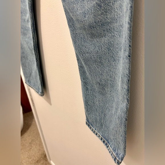 Agolde Riley High Rise Straight Crop Jeans - Picture 9 of 15